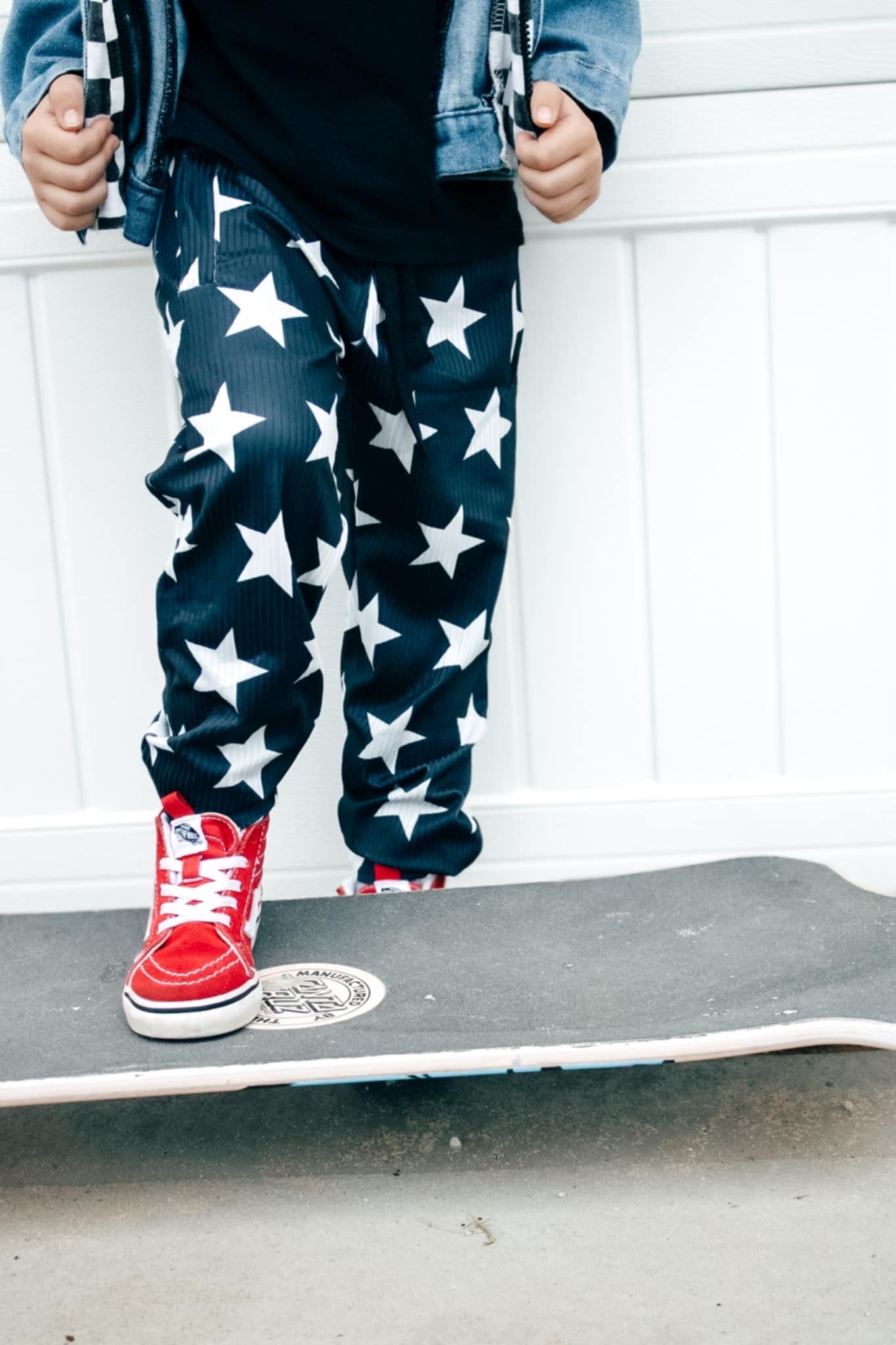 Imperfect Stars Ribbed Joggers