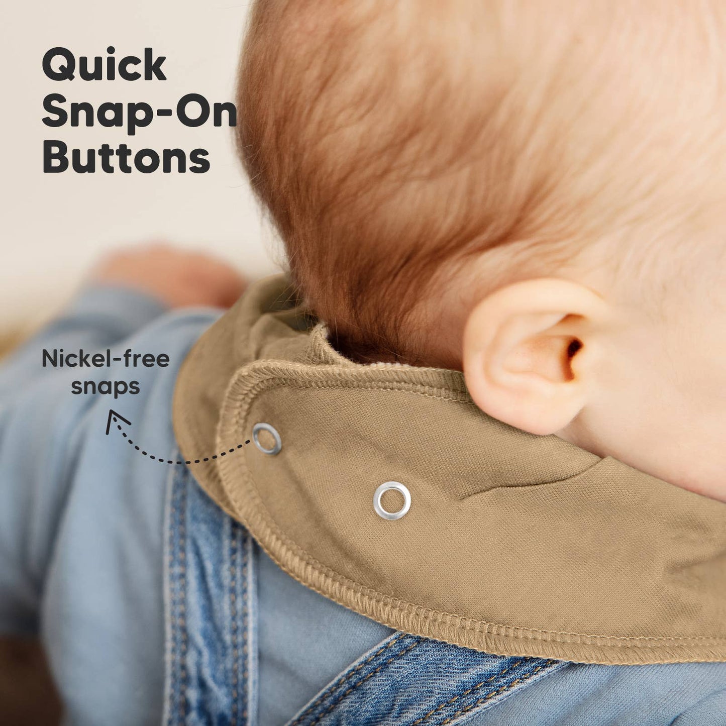 8-pack Baby Bandana Bibs for Boys and Girls: Terracotta