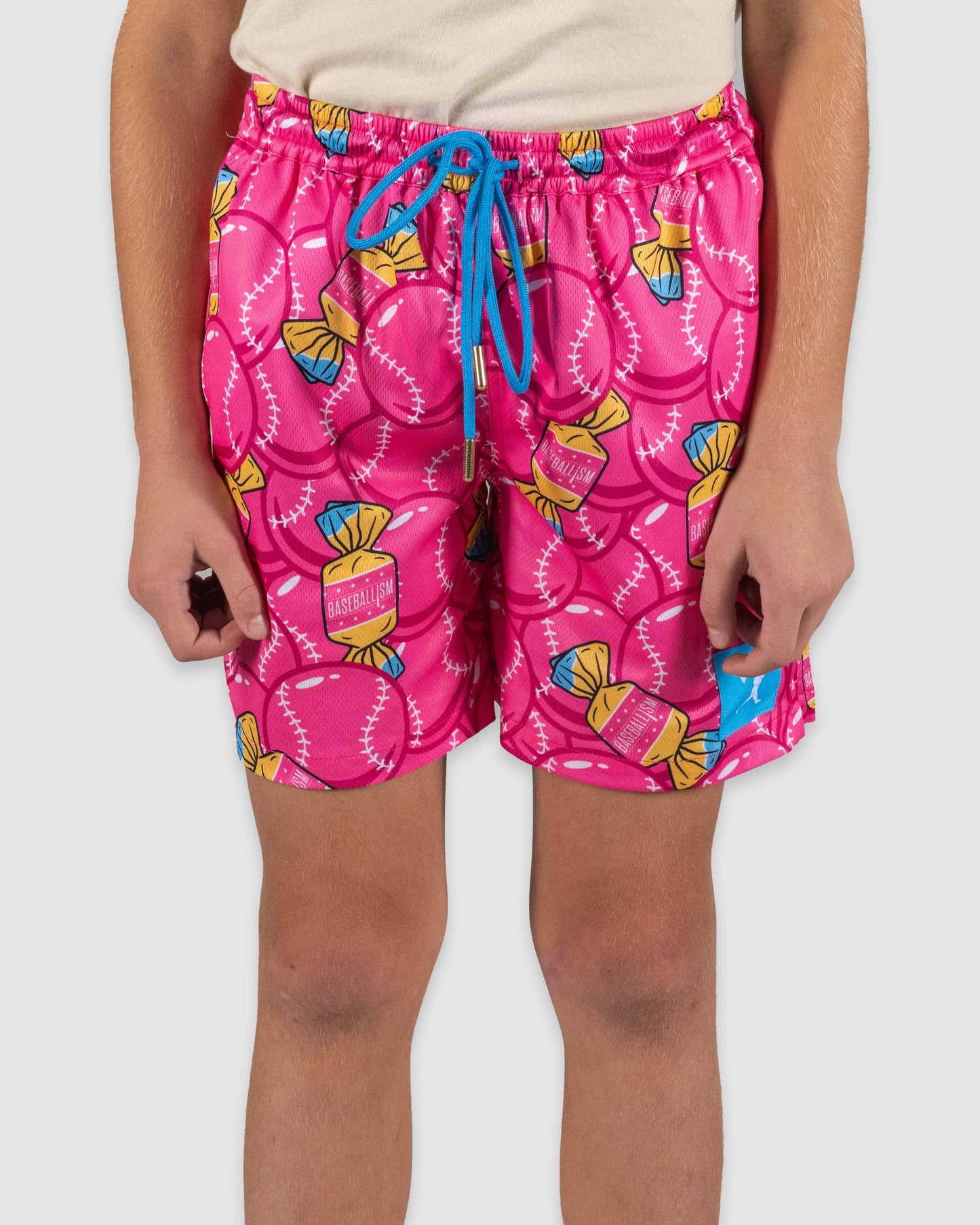 Bubbles and Doubles Diamond Air Mesh Shorts - Youth: Youth Medium