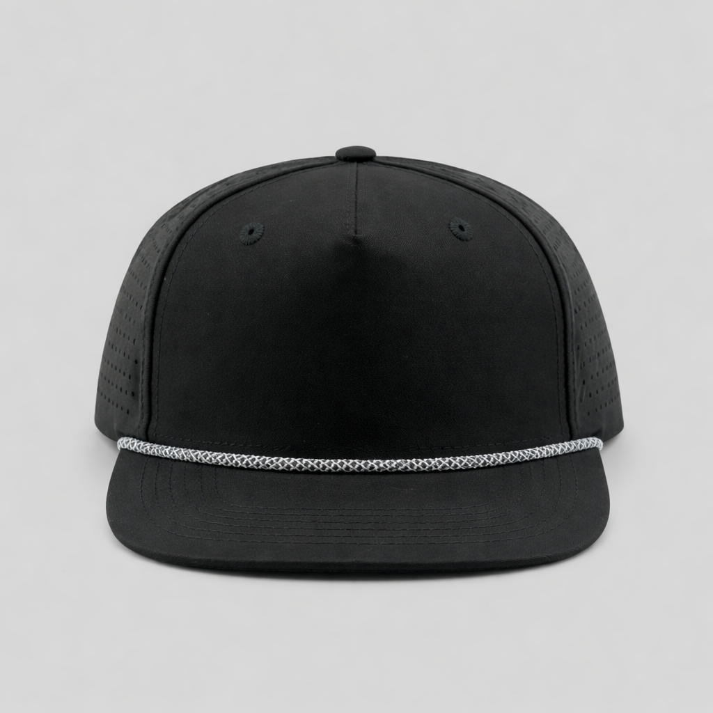 BIG FIT Perforated Structured Black / Black-White Rope
