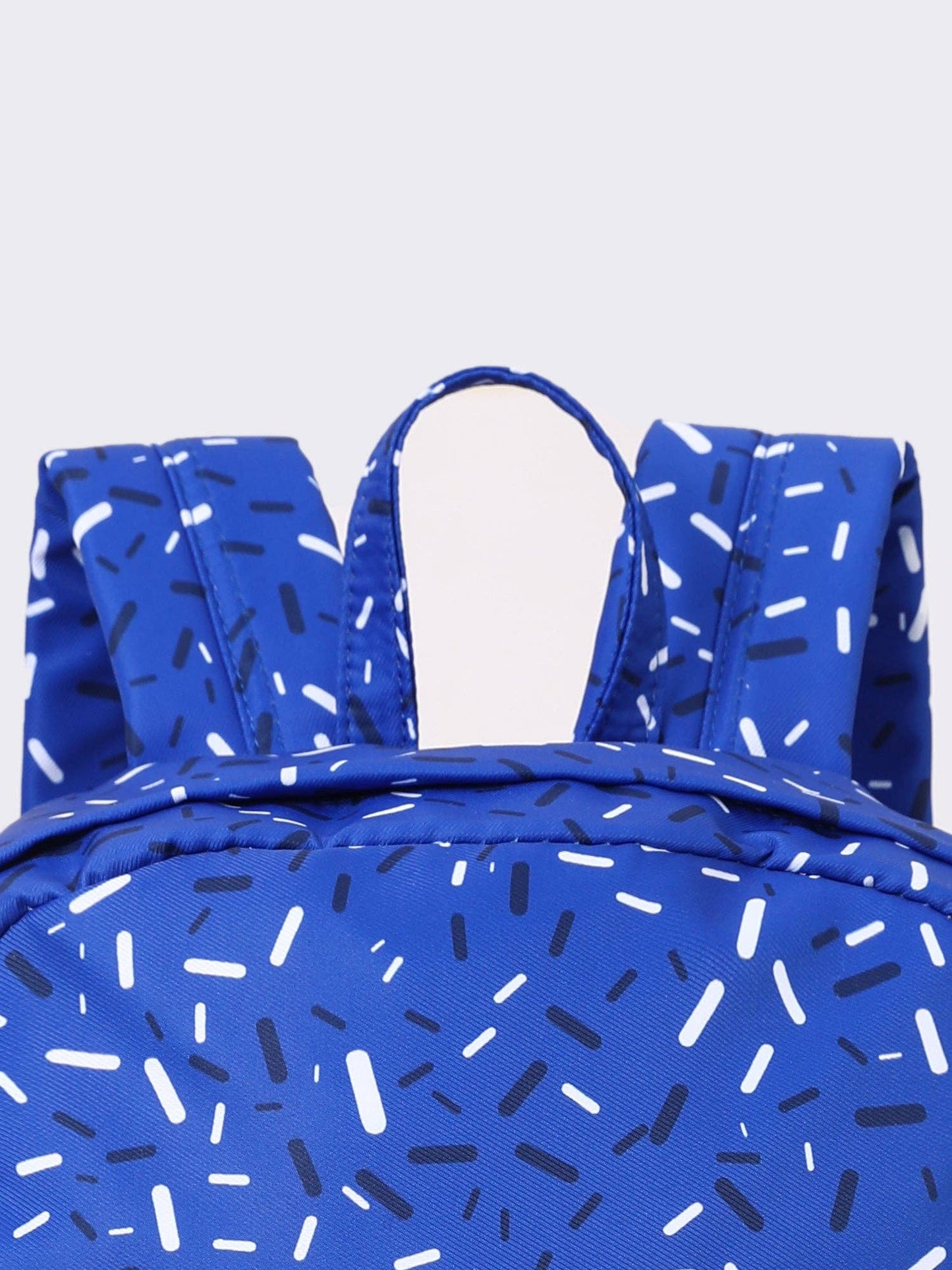 Blue Ice Cream Drip Kids Book Backpack