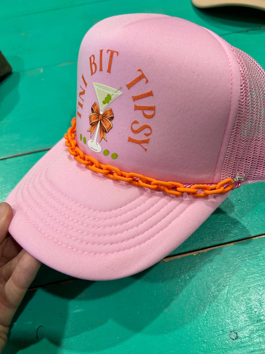 Orange Links Trucker Chain | Hat Band | Hat Chain | Caps