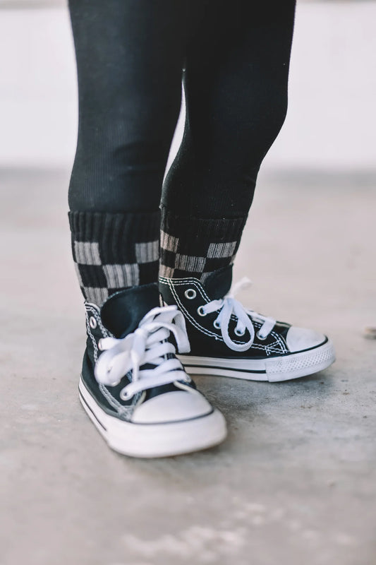 Black Grey Checks