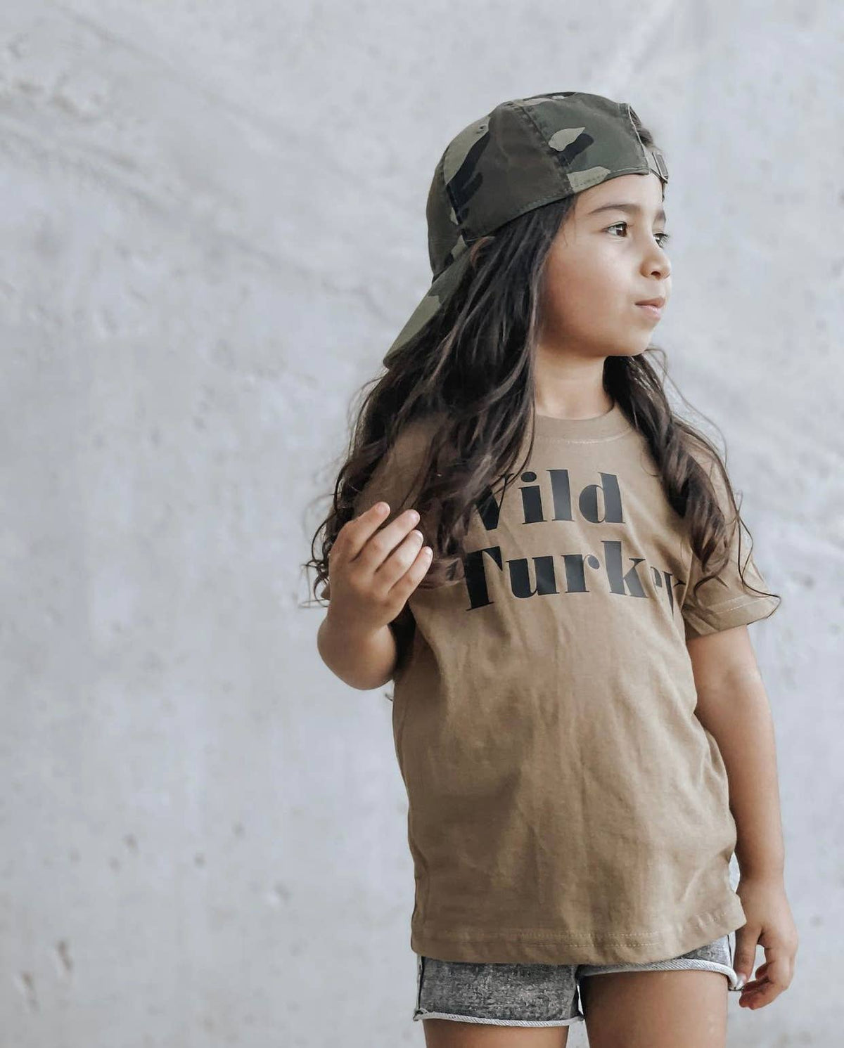 Wild Turkey | Kids Fall + Thanksgiving Graphic Tee: 5/6