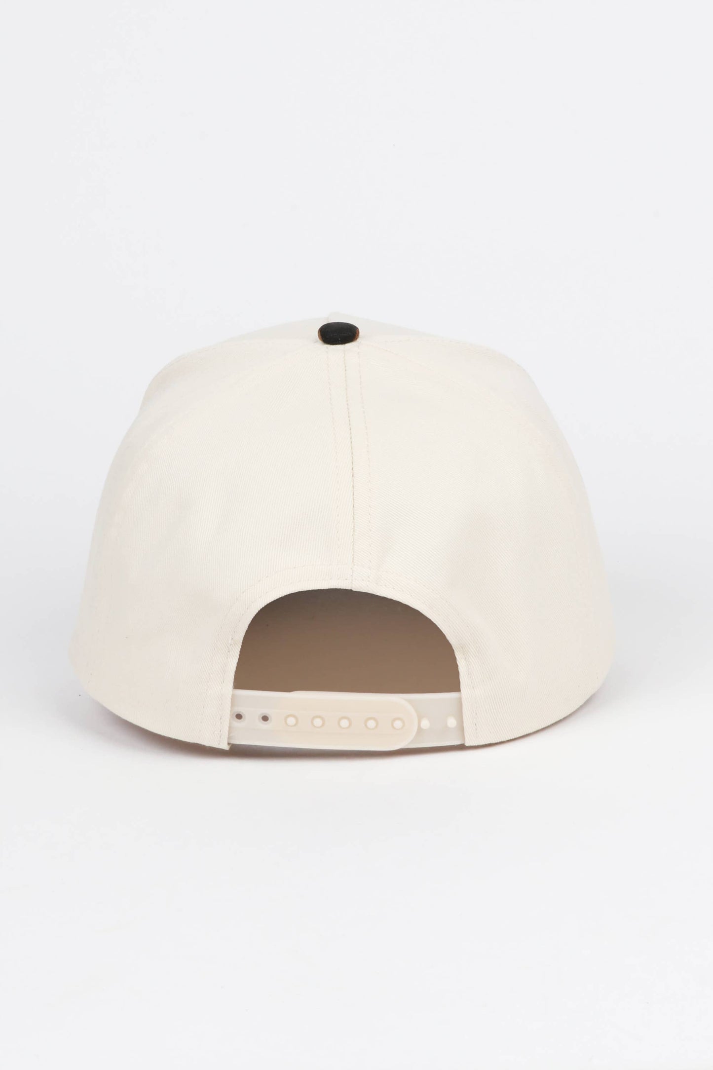 Leopard Print Brim 5 Panel Baseball Hat: Black