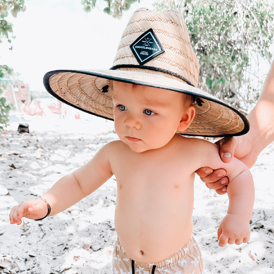 Kids Straw Lifeguard Hat