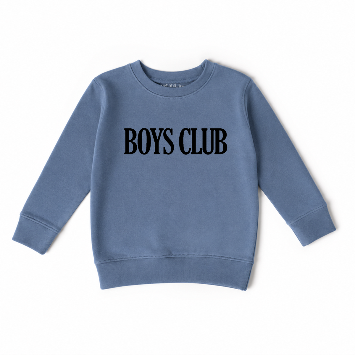 Boys Club | Kids Fall Sweatshirt: Blue / 7