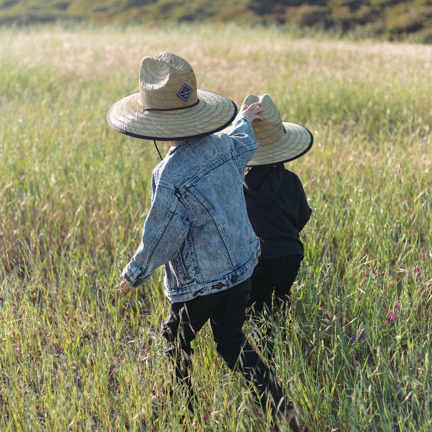 Kids Straw Lifeguard Hat