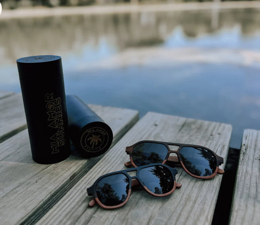 Indonesian Ebony Bamboo Sunnies