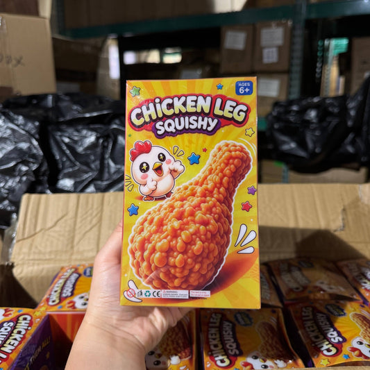JUMBO Fried Chicken Drum Stick Squishy 6pc | A015