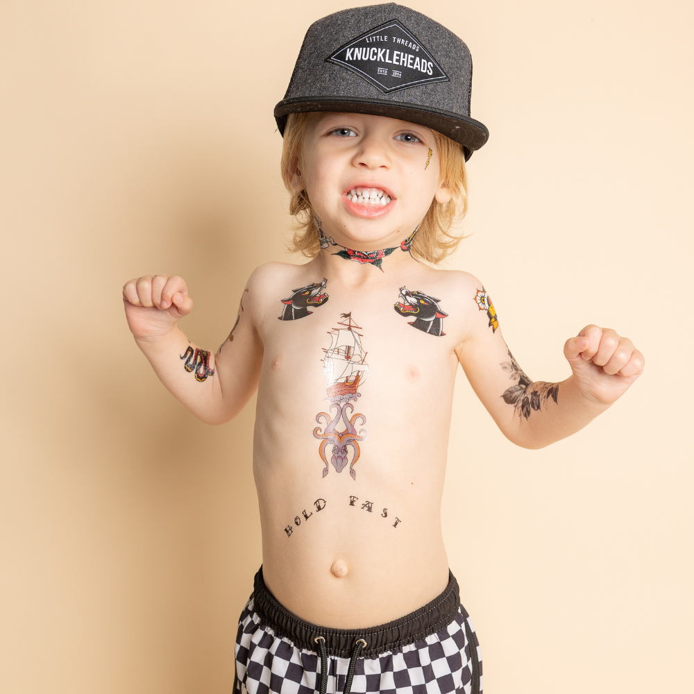 Baby Hats | Jaxon Snapback Hat for Infant: Grey / XS (6-12 months)