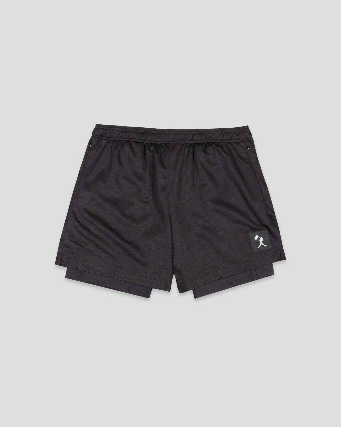 Diamond Air Liner Mesh Training Shorts (Black) - Youth: Youth Small