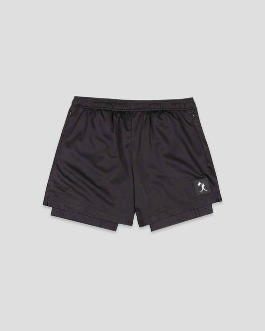 Diamond Air Liner Mesh Training Shorts (Black) - Youth: Youth Small