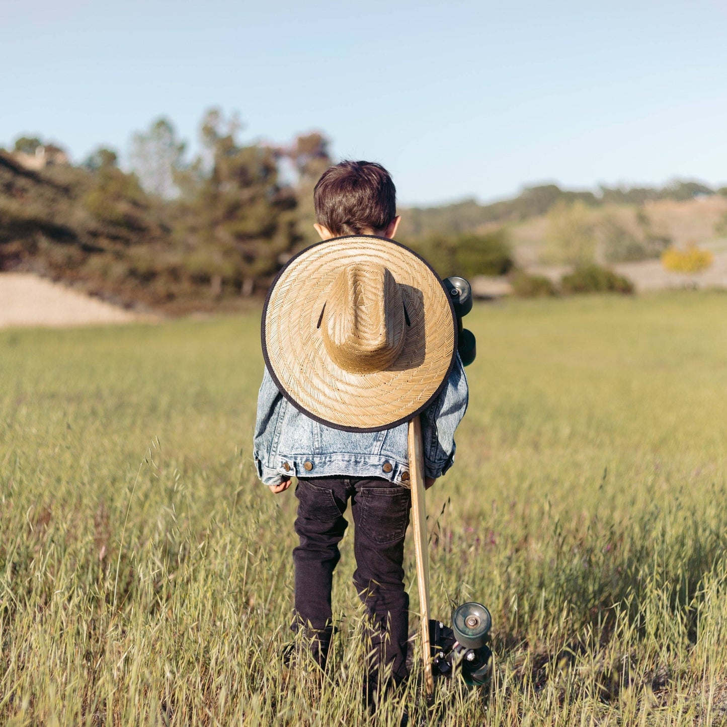 Kids Straw Lifeguard Hat