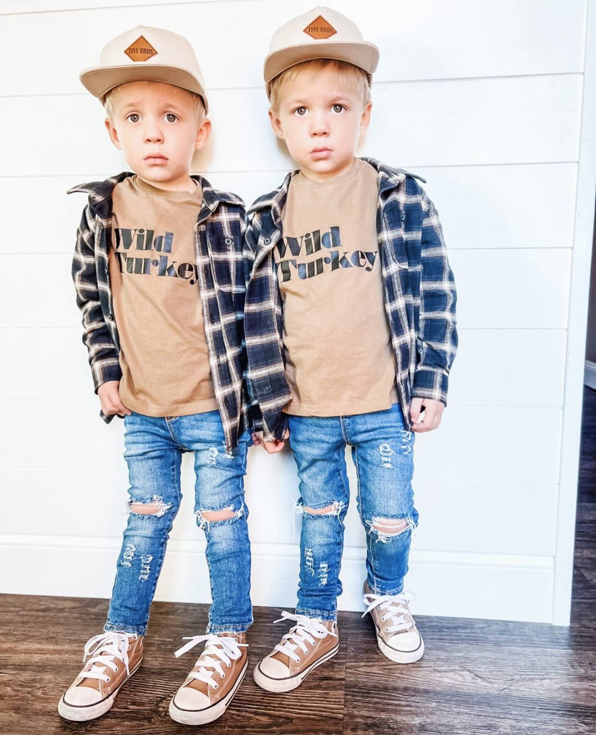 Wild Turkey | Kids Fall + Thanksgiving Graphic Tee: 3T