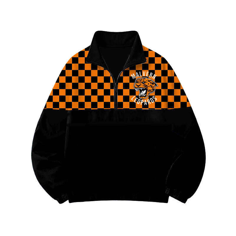 Malvern Pride Checkered print Windbreaker-Kids