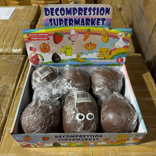 Large Poop Squishy 6/pk | BR247