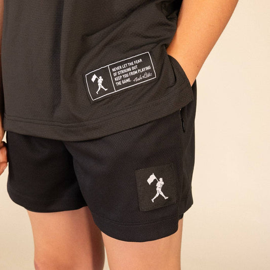 Diamond Air Liner Mesh Training Shorts (Black) - Youth: Youth XLarge