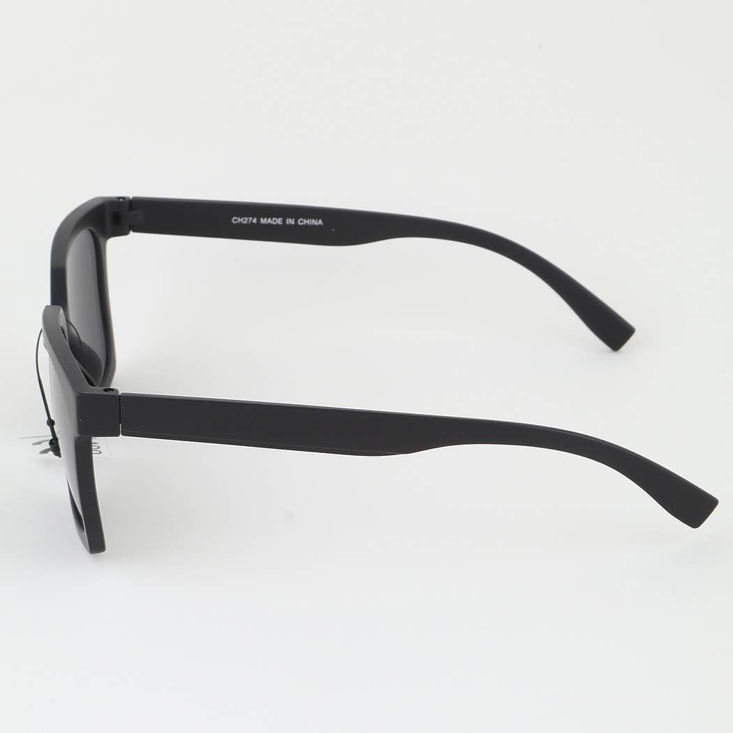 KIDS Matte Polycarbonate Box Sunglasses: MIX