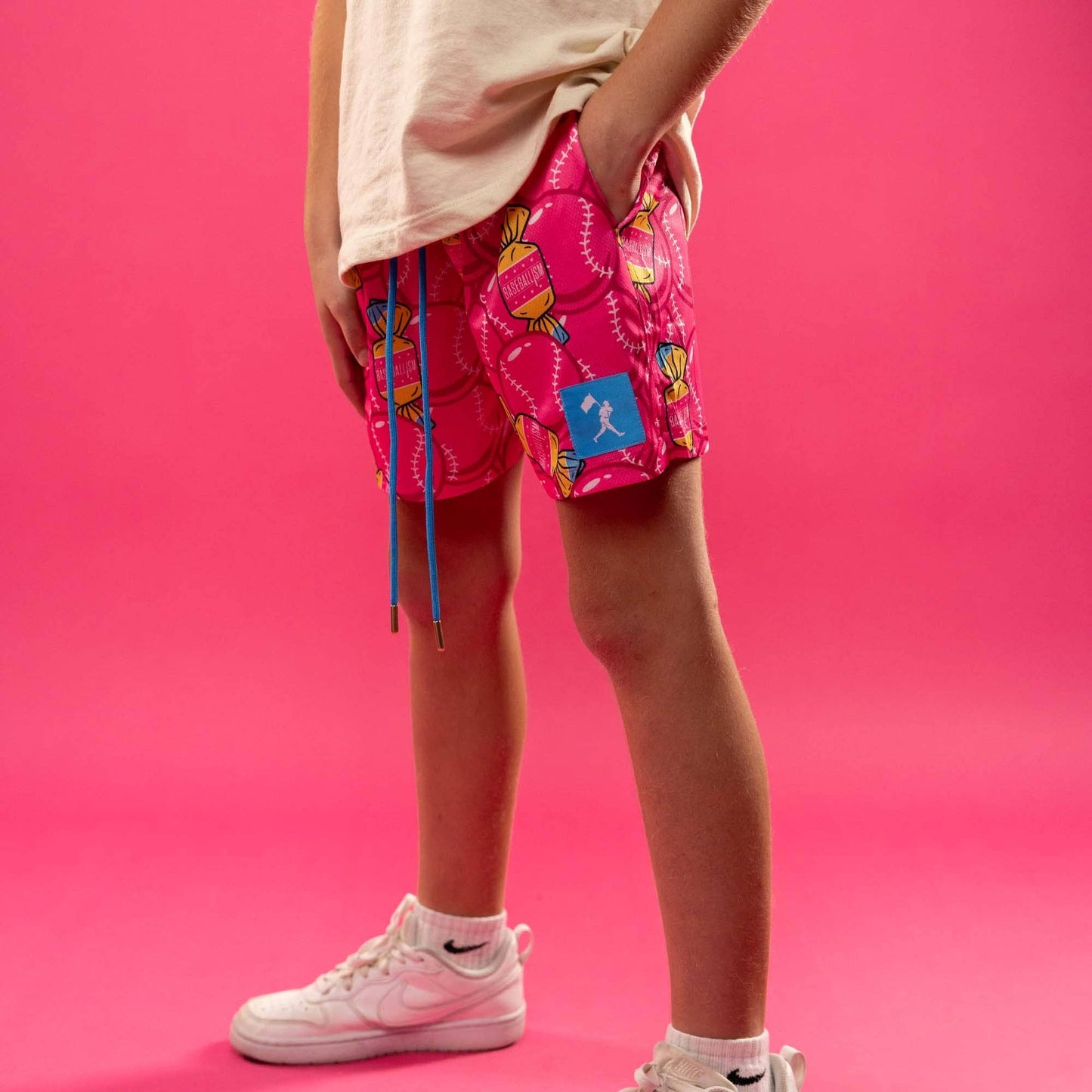Bubbles and Doubles Diamond Air Mesh Shorts - Youth: Youth XLarge