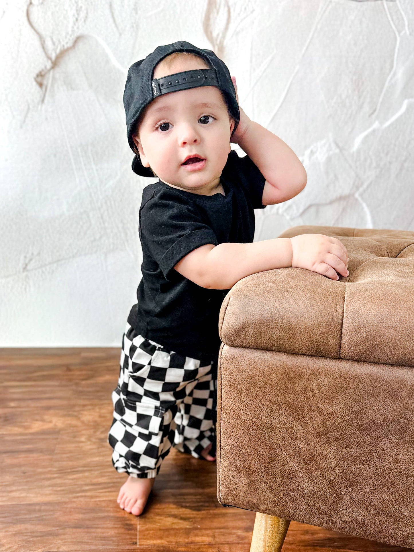 SD CHECKERED • CARGO SWEATPANTS 2.0: 5T