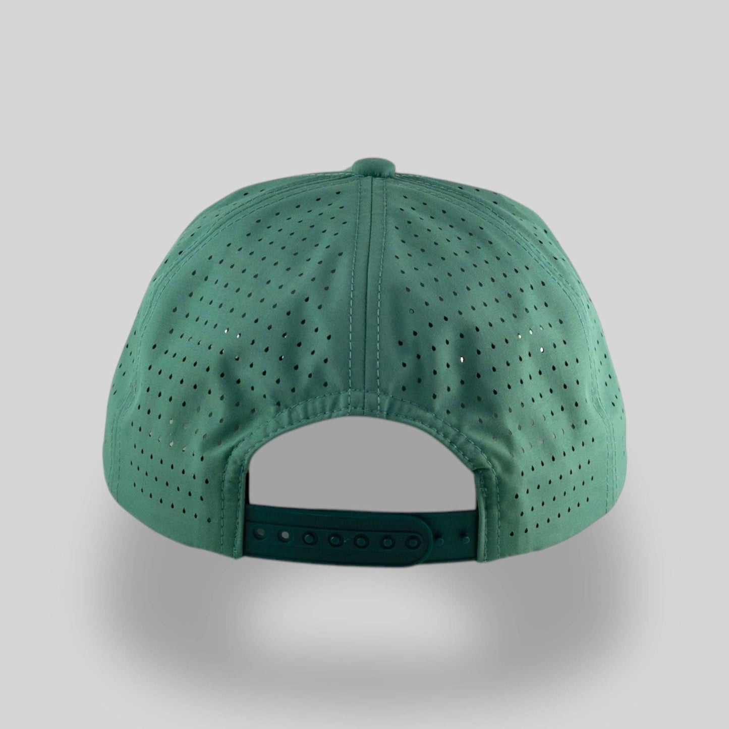 Perforated Pine Green / Orange/Black Rope