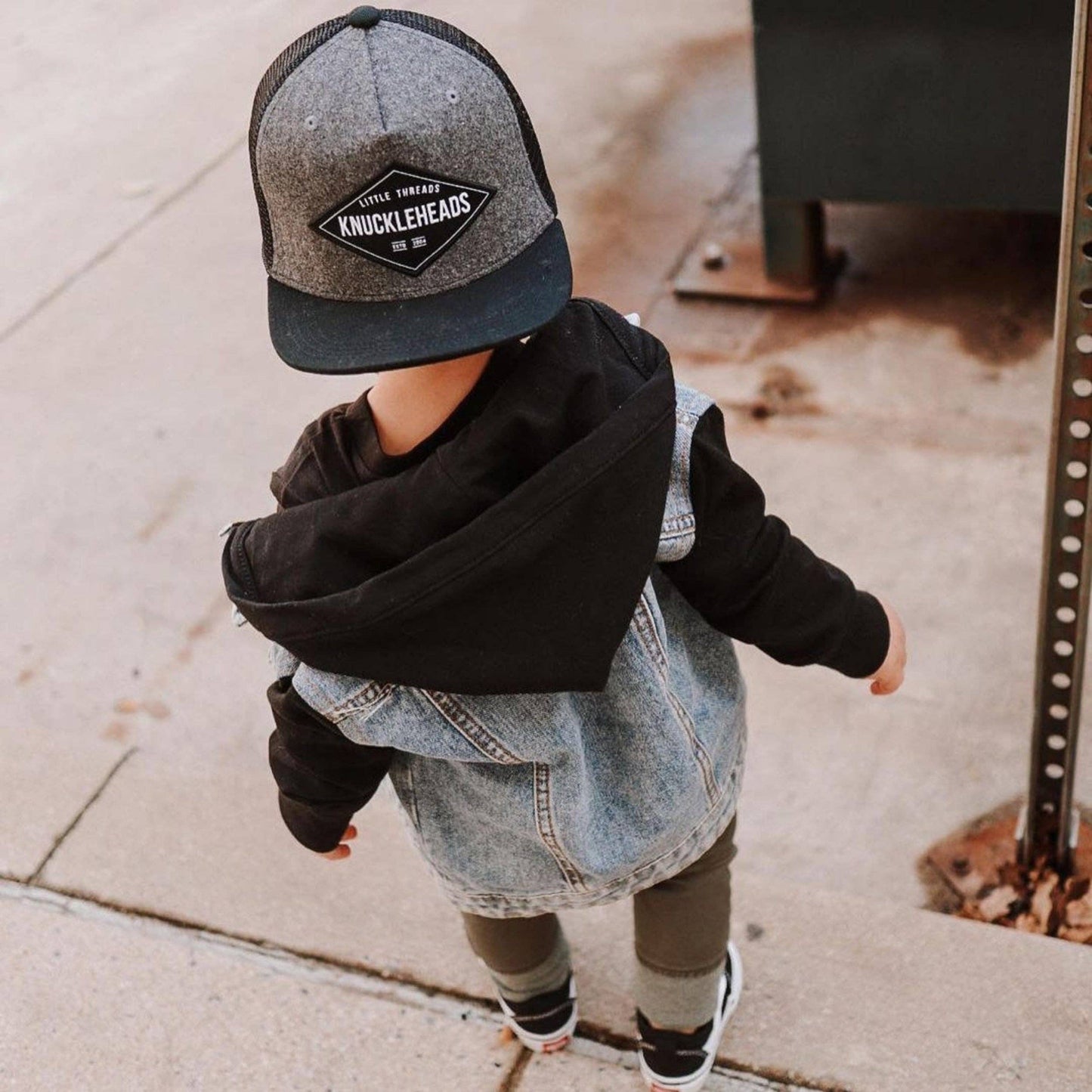 Baby Hats | Jaxon Snapback Hat for Infant: Grey / XS (6-12 months)