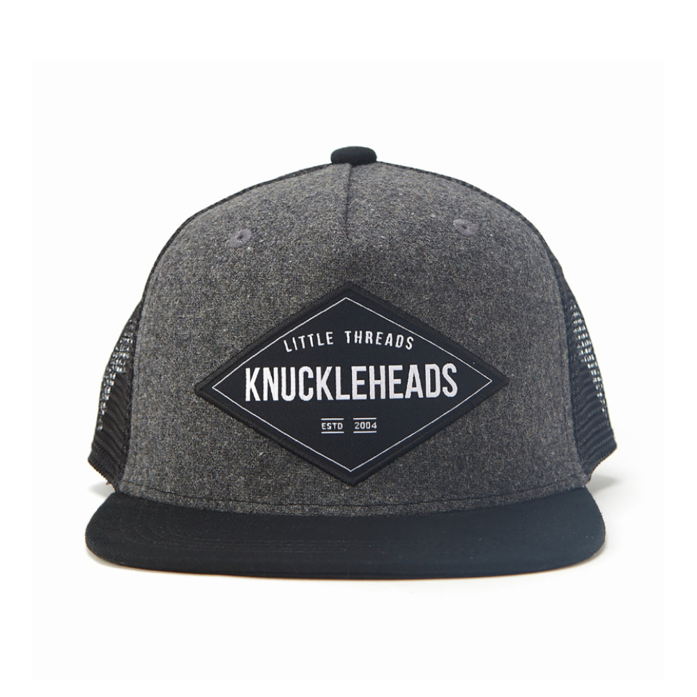 Baby Hats | Jaxon Snapback Hat for Infant: Grey / XS (6-12 months)