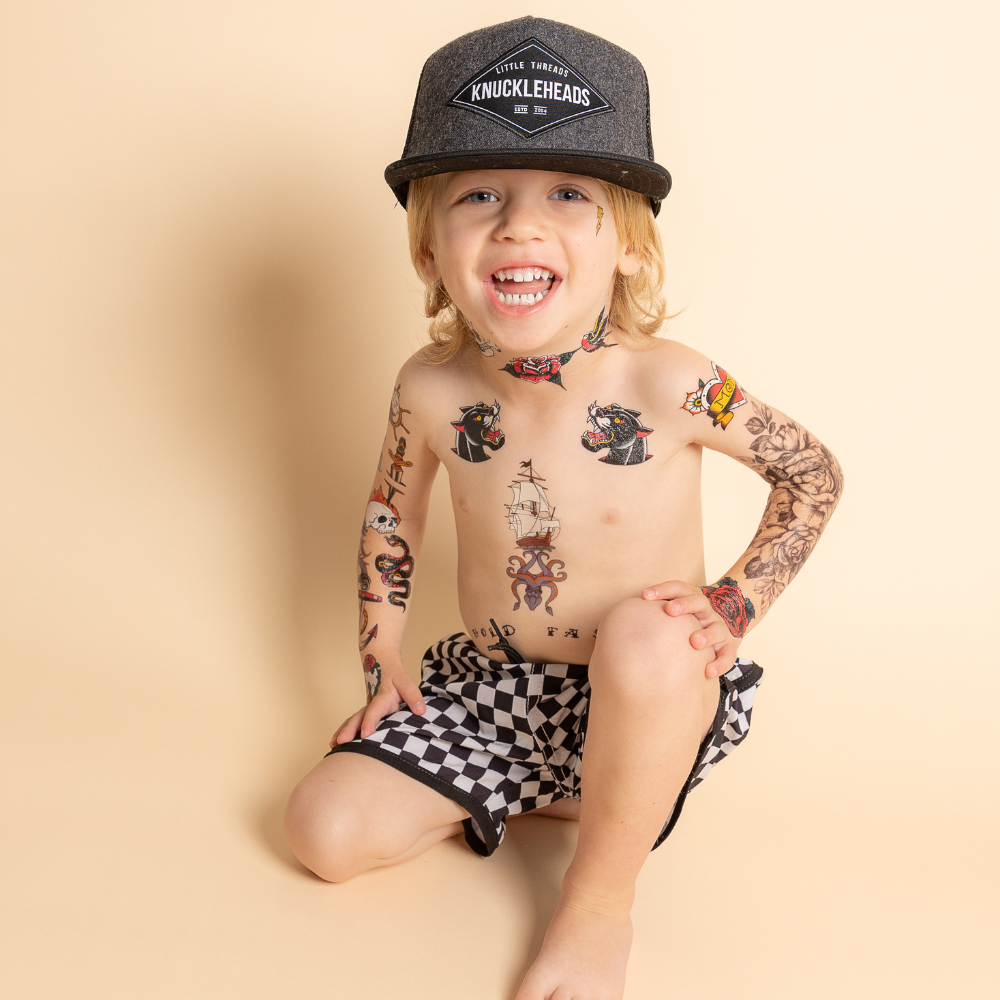 Baby Hats | Jaxon Snapback Hat for Infant: Grey / M (2-5 yrs)