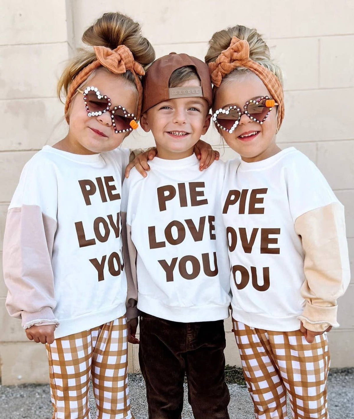 Pie Love You | Kids Fall + Thanksgiving Sweatshirt : 18/24