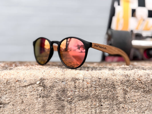 Malibu sunset bamboo sunnies